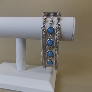 Bracelet,  Vintage, large. Semiprecious stones.